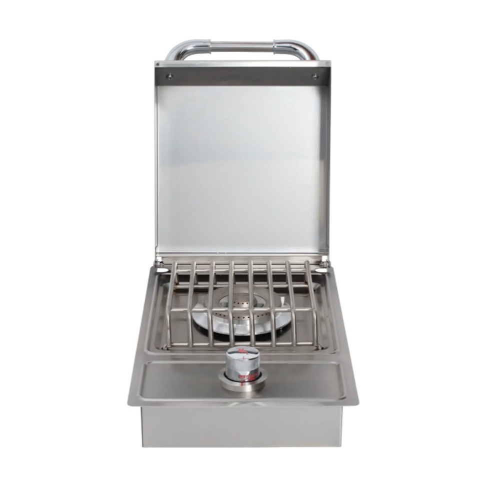 Single Stainless Steel Side Burner - view 2