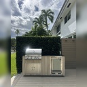 As installed by Perello Patio · Outdoorkitchen 6 ft · Beachwood Grey · Blaze BLZ-4LTE3