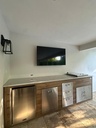 Perello Patio 12 ft Outdoor Kitchen · Sink & Storage · Weather Pro - full view
