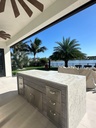 Outdoorkitchen 9 ft · Barnboard Grey · PCM DRW3 - full view