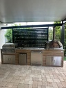 Perello Patio 10 ft Outdoor Kitchen · Bull Outlaw 30" · Weather Pro - full view