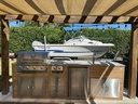 Perello Patio 10 ft Outdoor Kitchen · Bull Outlaw 30" · Weather Pro - full view