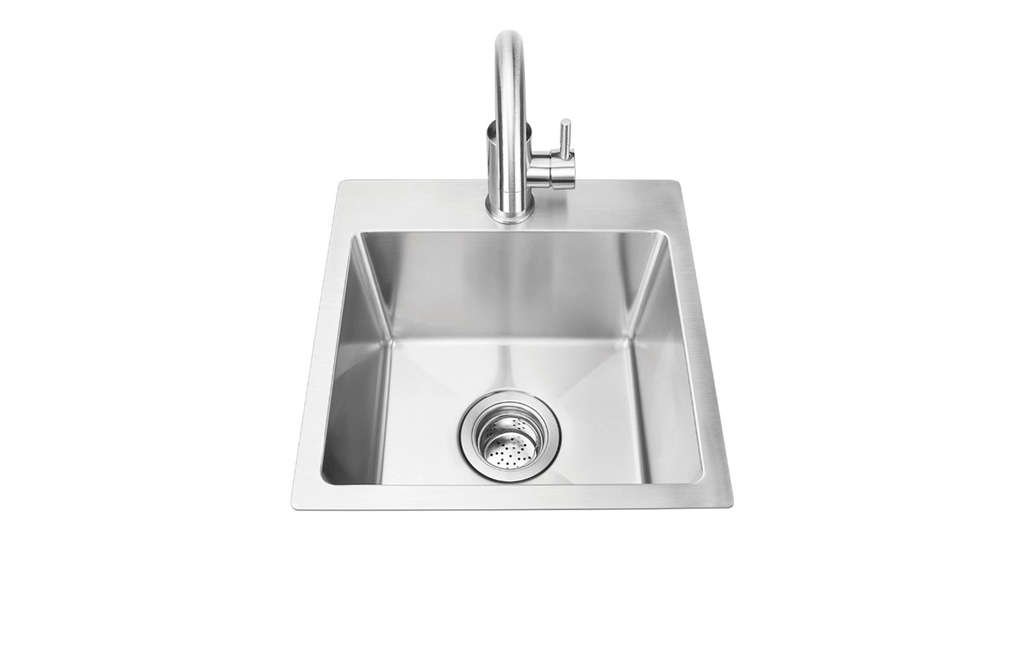 18″ Premium Stainless Steel Dual Mount Sink - view 4