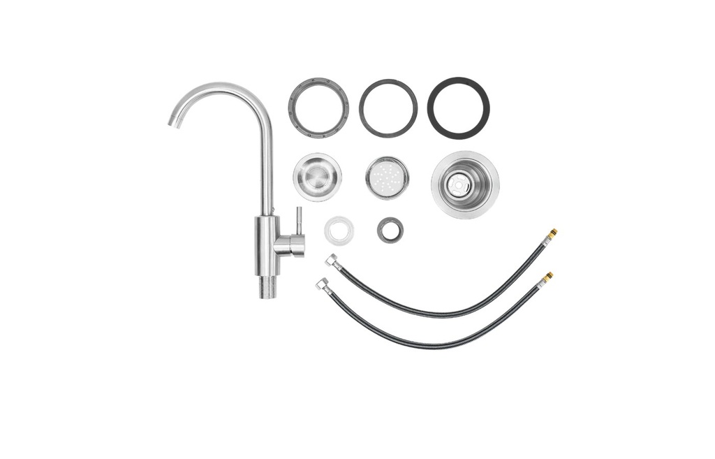 15″ Premium Stainless-Steel Dual Mount Sink - view 2