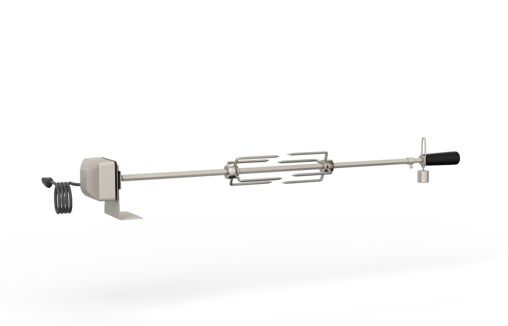 Bull 38-Inch Rotisserie Kit (Rod, Forks, Counterbalance & Motor)