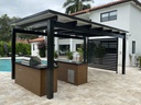 Square Pergola 20' x 12' · Freestanding · Bronze