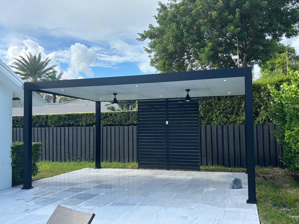[PP-MT-20X12-FB] Modern Terrace 20' x 12' · Freestanding · Bronze