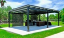 Square Pergola 30' x 18' · Freestanding · Bronze