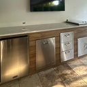 Perello Patio 12 ft Outdoor Kitchen · Sink & Storage · Weather Pro