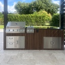 Outdoorkitchen 8 ft · Dark Brown · Blaze BLZ-4LTE3