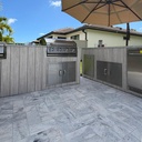 Outdoorkitchen 16 ft · Beachwood Grey · Bull 30" Griddle Commercial LP · L-Shape