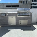 Perello Patio 7 ft Outdoor Kitchen · Bull Outlaw 30" · Weather Pro