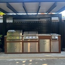 Perello Patio 10 ft Outdoor Kitchen · Bull Outlaw 30" · Weather Pro