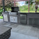 Perello Patio 11 ft Outdoor Kitchen · Bull Outlaw 30" · Weather Pro