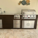 Perello Patio 8 ft Outdoor Kitchen · Bull Outlaw 30" · WPC