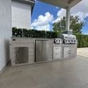 Perello Patio 9 ft Outdoor Kitchen · Bull Outlaw 30" · Weather Pro