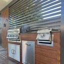 Perello Patio 7 ft Outdoor Kitchen · Bull Outlaw 30" · Weather Pro