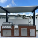 Perello Patio 9 ft Outdoor Kitchen · Bull Outlaw 30" · Weather Pro