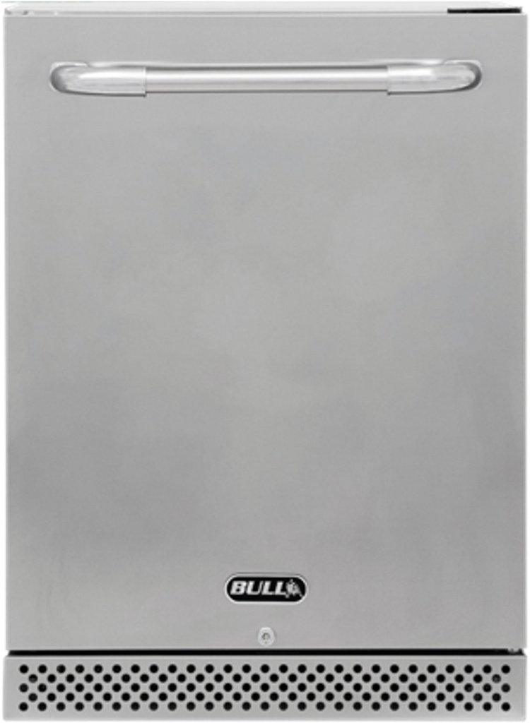 Bull 24-Inch 6.6 Cu. Ft. Left Hinge Outdoor Rated Single Tap Beer Dispenser / Kegerator