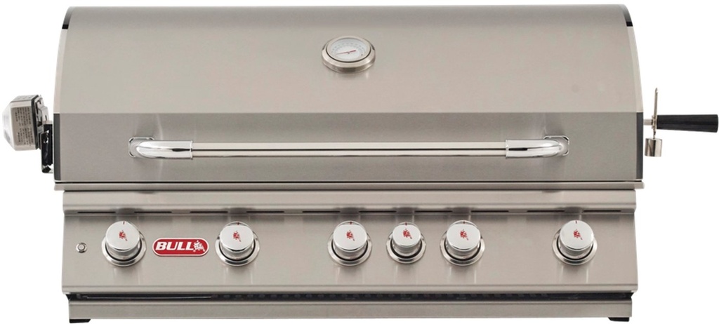 [57568] Bull Brahma 38-Inch 5-Burner Built-In Propane Gas Grill