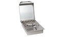 Bull Drop-In Propane Gas Single Side Burner W/ Stainless Steel Lid