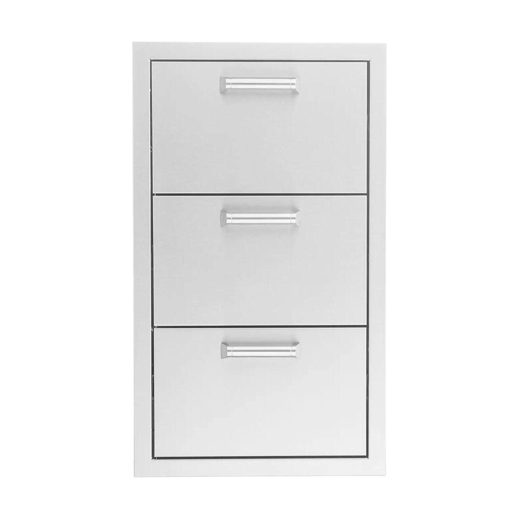 [DRW3] PCM 3-Drawer Triple Access Storage