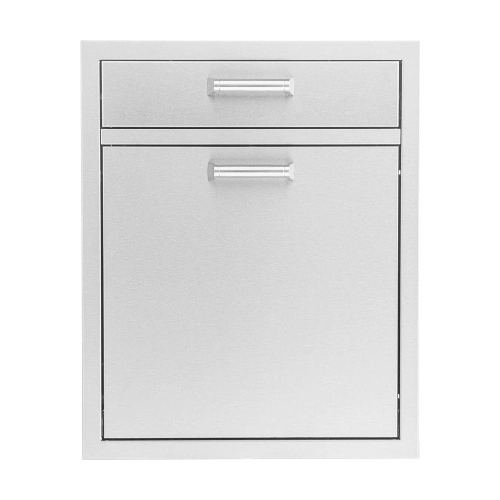 [TR-DR1] PCM 20-Inch Single Drawer & Trash/Recycle Rollout
