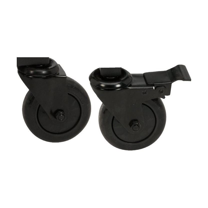 [120410] Big Green Egg Caster Kit (4in/10cm)