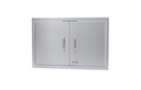 Bull 30-Inch Stainless Steel Double Access Door W/ Reveal