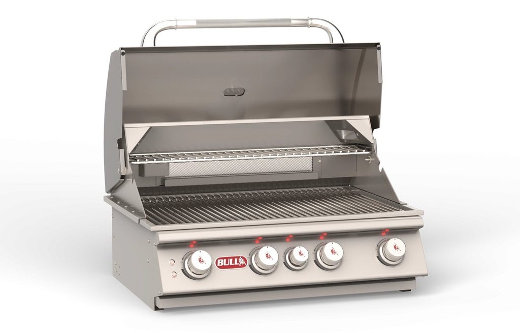 Bull Angus 30-Inch 4-Burner Built-In Natural Gas Grill
