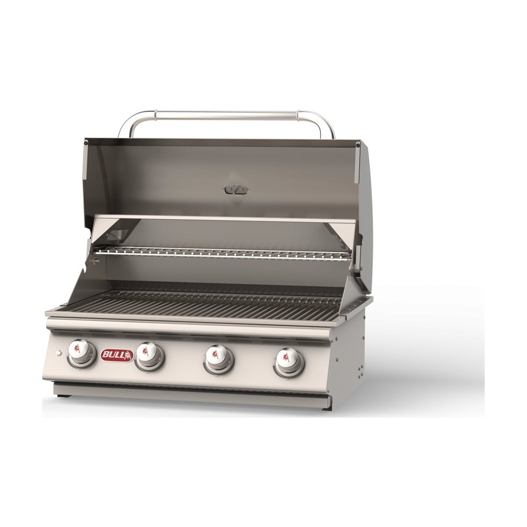 [87049] Bull Lonestar Select 30-Inch 4-Burner Built-In Natural Gas Grill