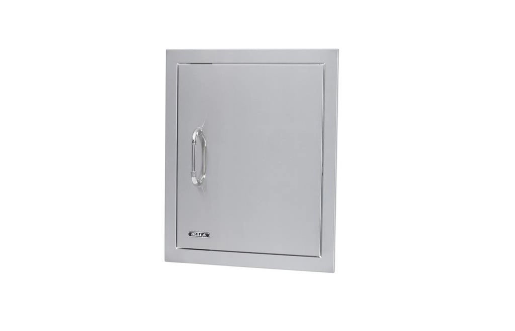 [89995] Bull 18-Inch Right Hinged Stainless Steel Single Access Door W/ Reveal - Vertical