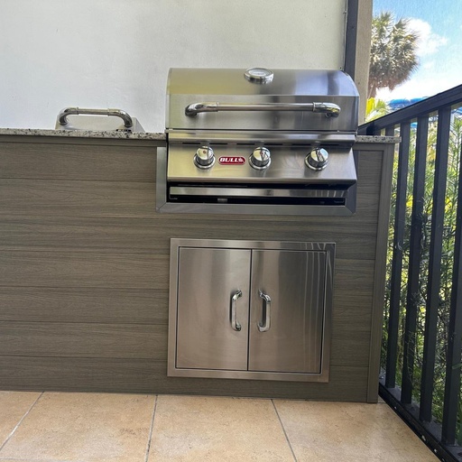 Perello Patio 4 ft Outdoor Kitchen · Bull Steer 25" · WPC